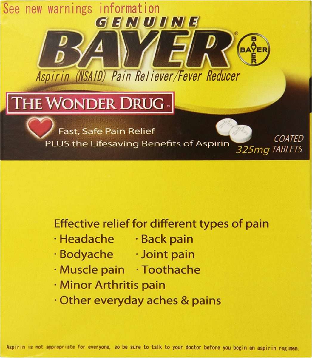 Amazon.com: Bayer Aspirin, 200 Count: Health &  Personal Care