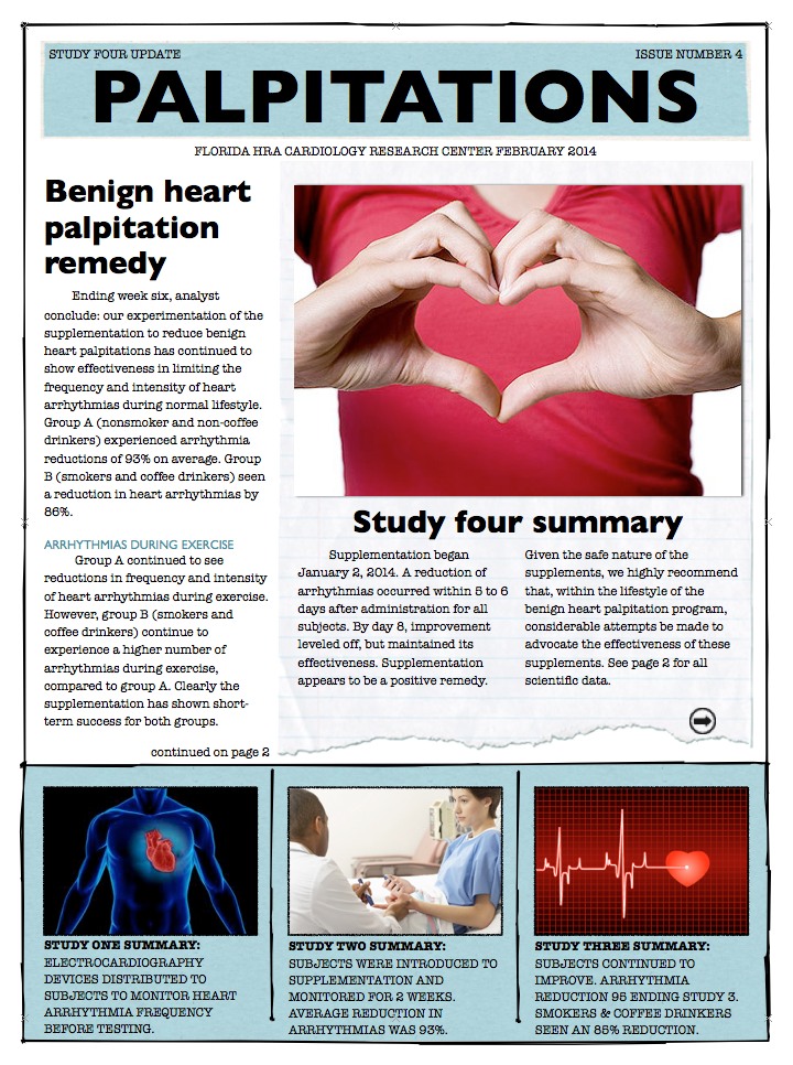 Benign Heart Palpitations: Benign Heart Palpitations