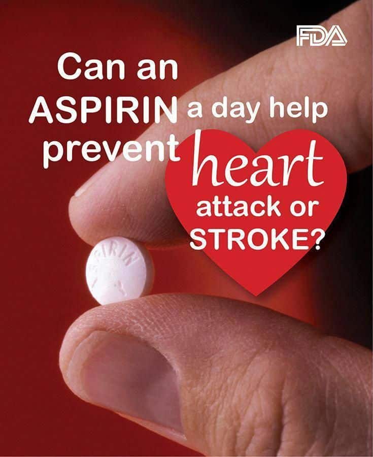 Daily use of aspirin to prevent heart attacks or a stroke is not right ...