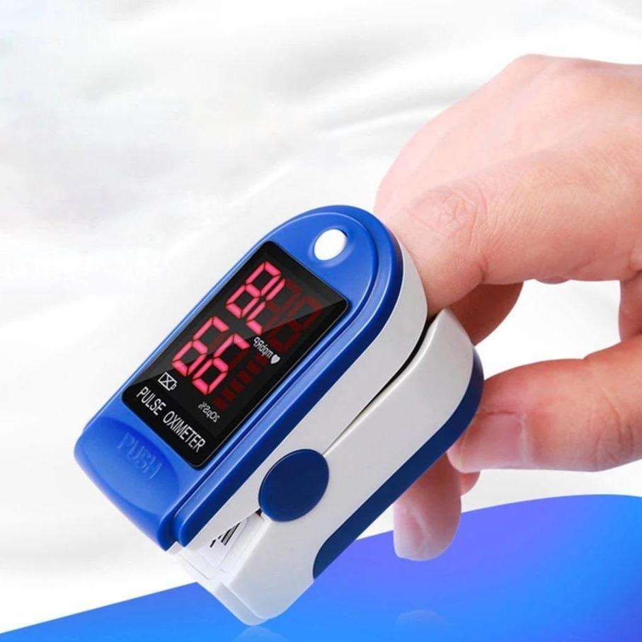 Fingertip Pulse Oximeter ( Oxygen LED Heart Rate Monitor ...