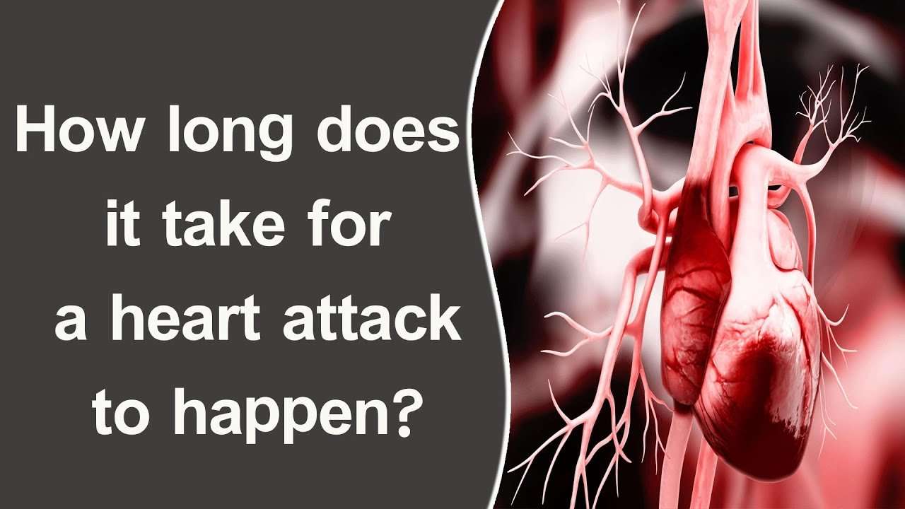 How long does it take for a heart attack to happen?