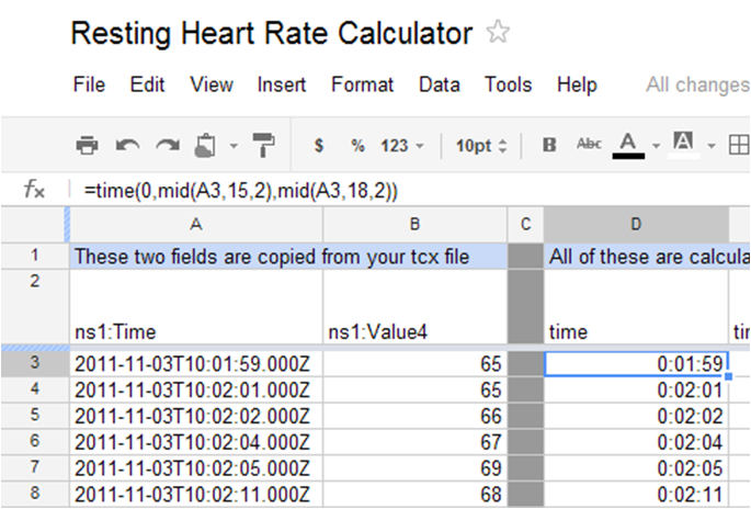 shelby apples: Calculating your resting heart rate