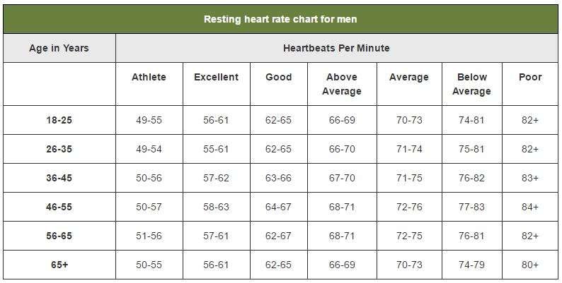 The Normal Heart Rate for Your Age