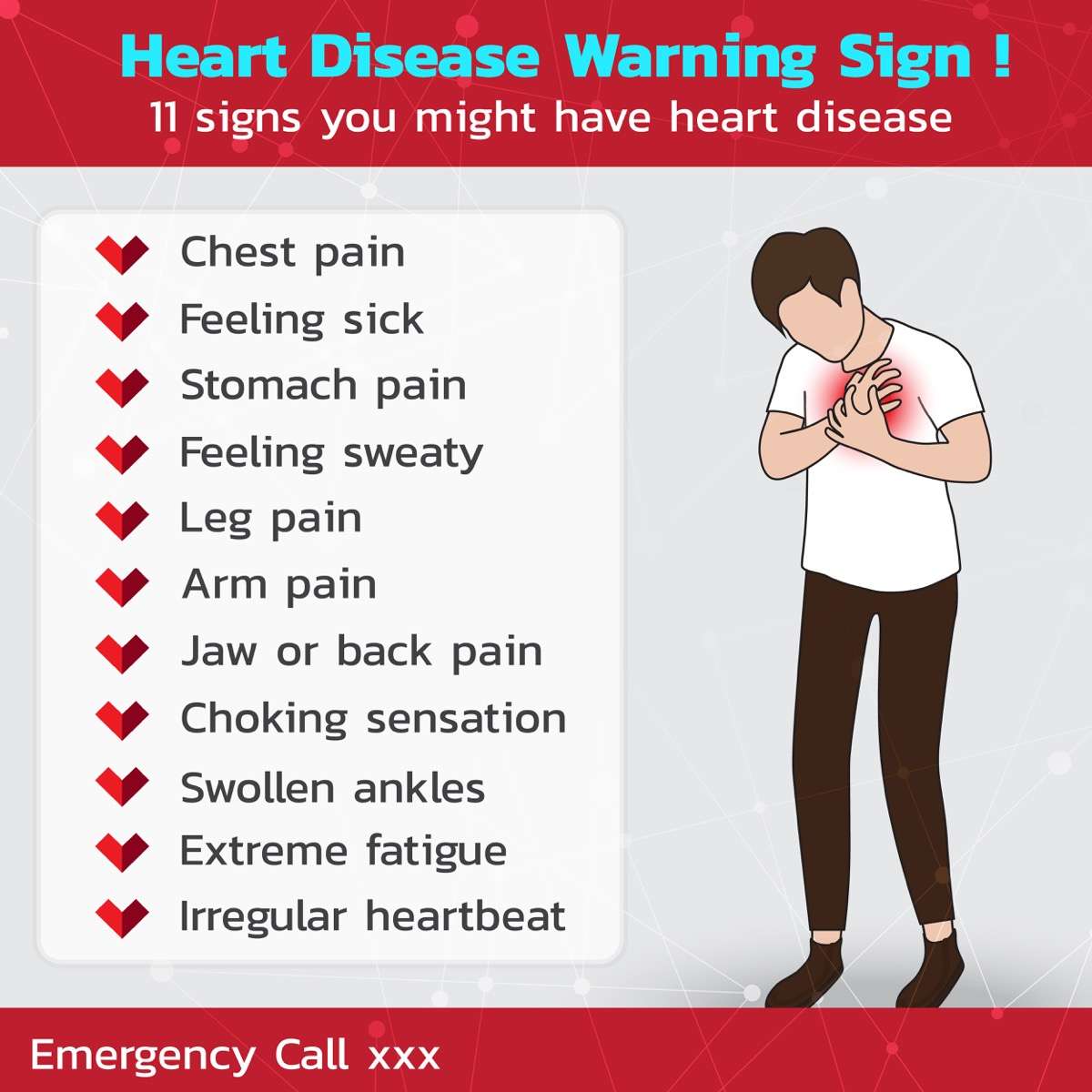 Warning Signs of Heart Attacks In Men